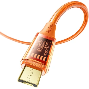 Kup Kabel Mcdodo CA-2102 USB-A / microUSB, 3A, 1.8m (pomarańczowy) - MDD155 - {ean13} - Sklep Home Screen