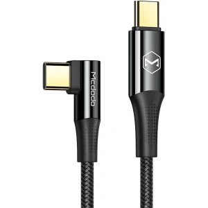 Kup Kabel kątowy Mcdodo CA-8320 USB-C / USB-C, 100W, 1.2m (czarny) - MDD158 - {ean13} - Sklep Home Screen
