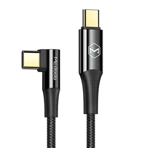 Buy Mcdodo CA-8320 USB-C / USB-C angle cable, 100W, 1.2m (black) - MDD158 - {ean13} - Home Screen Store Europe
