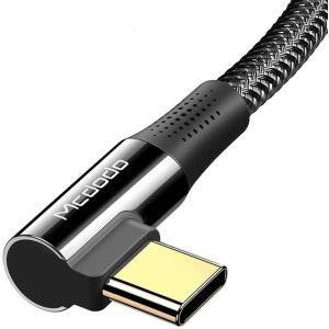 Kup Kabel kątowy Mcdodo CA-8320 USB-C / USB-C, 100W, 1.2m (czarny) - MDD158 - {ean13} - Sklep Home Screen