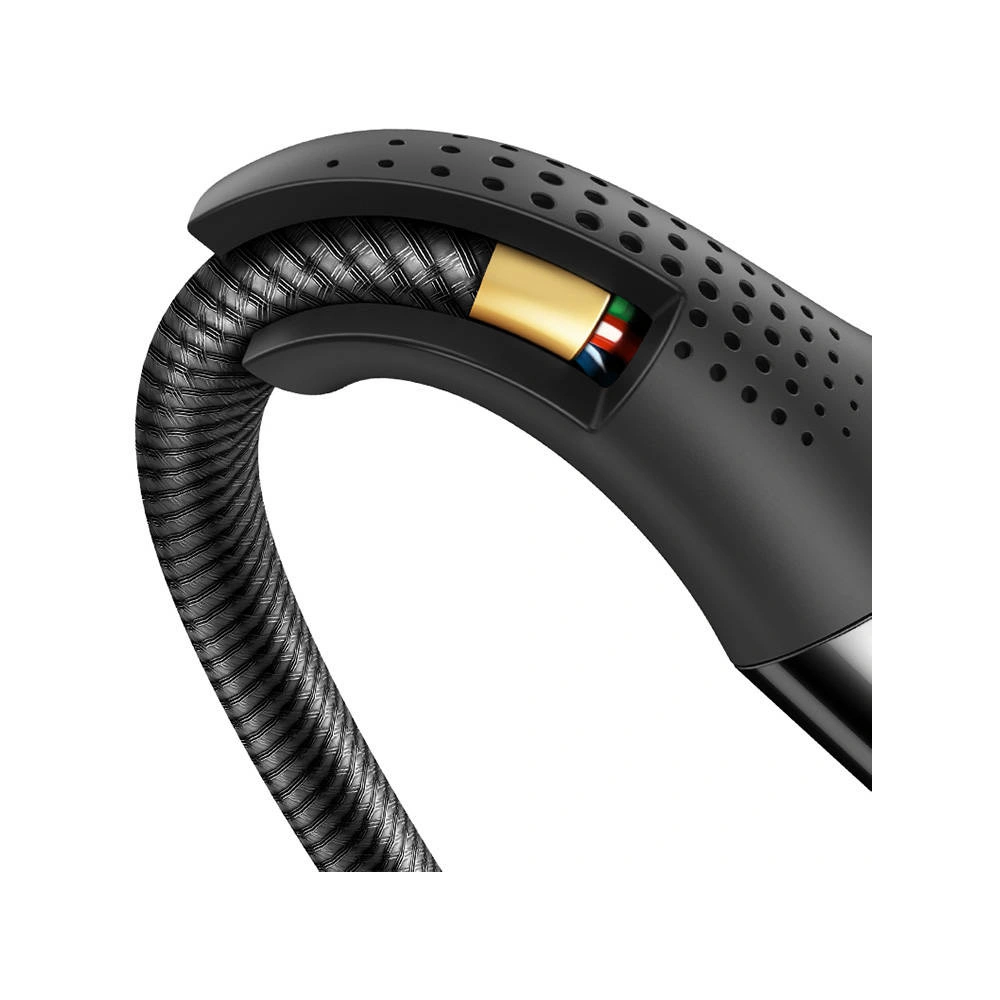 Kabel kątowy Mcdodo CA-8320 USB-C / USB-C, 100W, 1.2m (czarny)