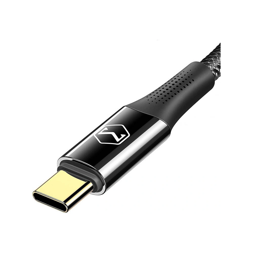 Kabel kątowy Mcdodo CA-8320 USB-C / USB-C, 100W, 1.2m (czarny)