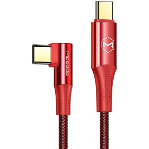 Kup Kabel kątowy Mcdodo CA-8321 USB-C / USB-C, 100W, 1.2m (czerwony) - MDD159 - {ean13} - Sklep Home Screen