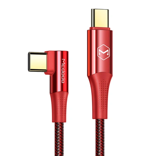 Buy Mcdodo CA-8321 USB-C / USB-C angle cable, 100W, 1.2m (red) - MDD159 - {ean13} - Home Screen Store Europe