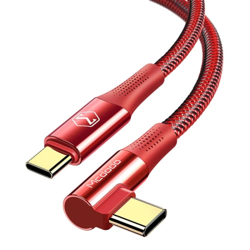 Kup Winkelkabel Mcdodo CA-8321 USB-C / USB-C, 100W, 1.2m (rot) - MDD159 - {ean13} - Sklep Home Screen