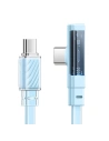 Buy Mcdodo CA-3452 USB-C / USB-C angle cable, 100W, 1.2m (blue) - MDD160 - {ean13} - Home Screen Store Europe