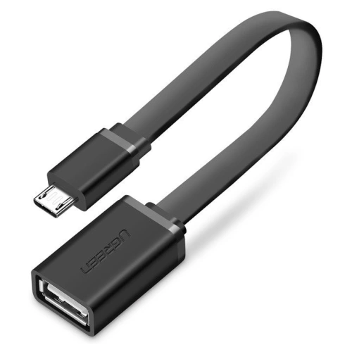 Kup UGREEN OTG Micro USB adapter (lapos) fekete - UGR030BLK - {ean13} - Sklep Home Screen
