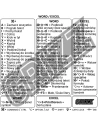 Naklejka se zkratkami kláves GrizzGlass Microsoft Excel / Word [PL]