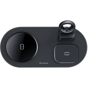 Kup Ładowarka bezprzewodowa Mcdodo CH-7063 3w1, 15W czarna + kabel USB-C / USB-C - MDD169 - {ean13} - Sklep Home Screen