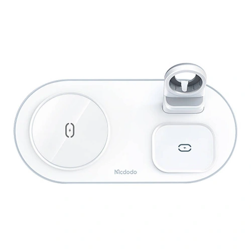 Kup Mcdodo Încărcător wireless CH-7062 3in1, 15W alb + cablu USB-C / USB-C - MDD170 - {ean13} - Sklep Home Screen