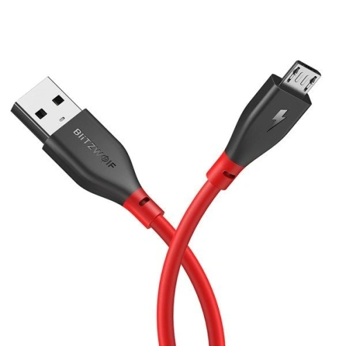 Kup Kábel Micro USB AmpCore II BlitzWolf BW-MC11 1m piros - BLZ029RED - {ean13} - Sklep Home Screen