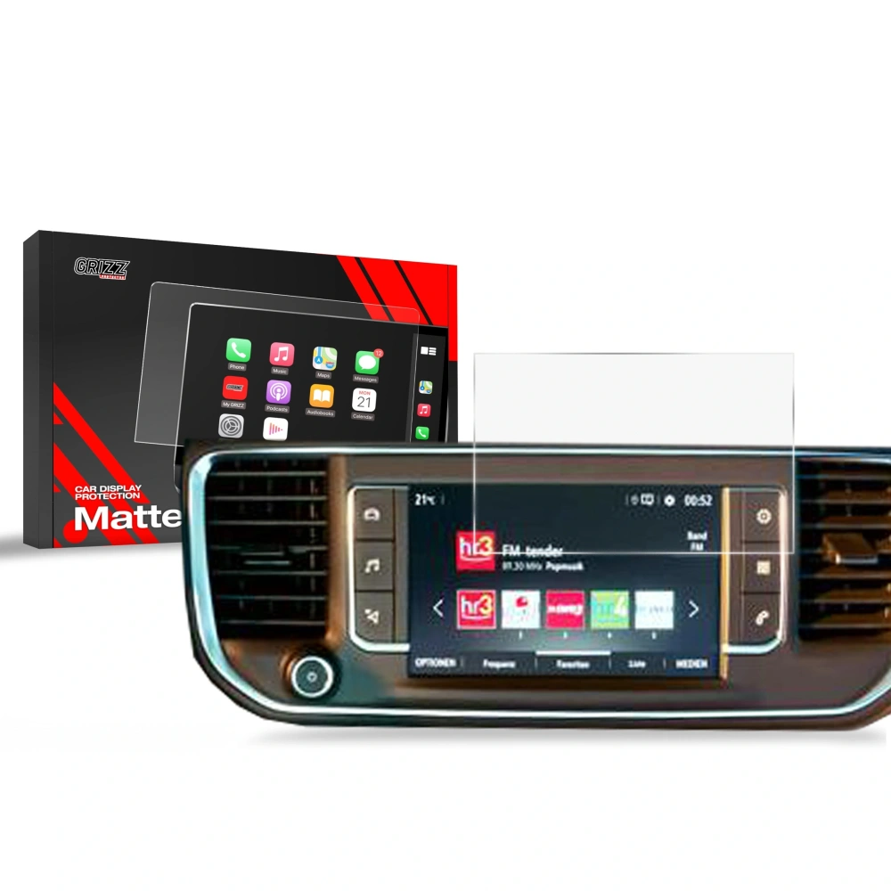 Folia matowa GrizzGlass CarDisplay Protection do Opel Vivaro 3 7" 2023-2025