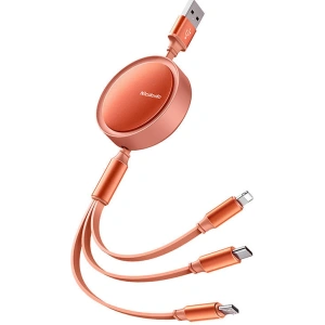 Kup Zsinór tekercs Mcdodo CA-7252 3w1 USB-A / Lightning, microUSB, USB-C, 1,2m (narancssárga) - MDD171 - {ean13} - Sklep Home Screen