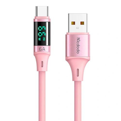 Kup Kábel Mcdodo CA-1921 USB-A / USB-C, 66W, 1.2m (rózsaszín) - MDD173 - {ean13} - Sklep Home Screen