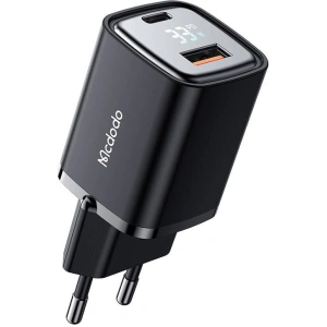 Kup Nabíječka Mcdodo CH-1701 USB-A, USB-C, 33W s displejem (černá) - MDD176 - {ean13} - Sklep Home Screen