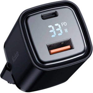 Kup Ładowarka sieciowa Mcdodo CH-1701 USB-A, USB-C, 33W z wyświetlaczem (czarna) - MDD176 - {ean13} - Sklep Home Screen