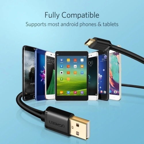 Kup Kabel micro USB UGREEN QC 2.0 2A 2m (biały) - UGR033WHT - {ean13} - Sklep Home Screen