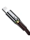 Buy Lightning Cable with LED Lamp Baseus C-shaped 2.4A 1m Black - BSU492BLK - {ean13} - Home Screen Store Europe