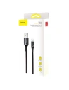 Buy Lightning Cable with LED Lamp Baseus C-shaped 2.4A 1m Black - BSU492BLK - {ean13} - Home Screen Store Europe