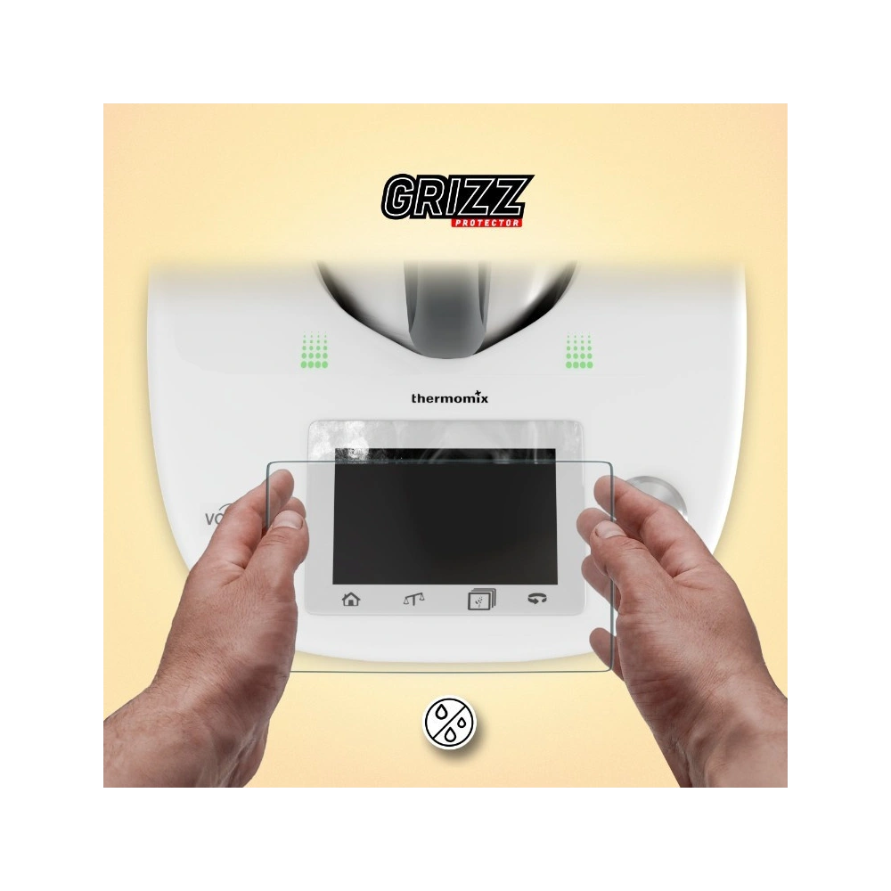 Folia matowa GrizzGlass PaperScreen do Thermomix TM5 [2w1]