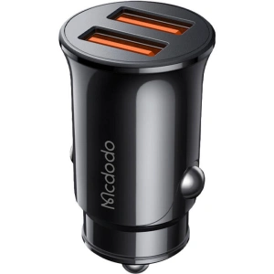 Buy Mcdodo CC-6602 car charger 2xUSB-A, 12W (black) - MDD182 - {ean13} - Home Screen Store Europe