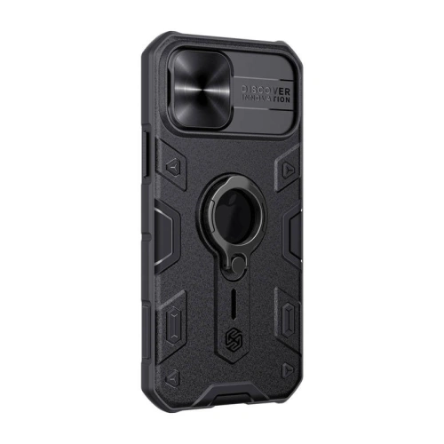 Kup Etui Nillkin CamShield Armor Apple iPhone 12 / 12 Pro (černé) - NLK1351 - {ean13} - Sklep Home Screen