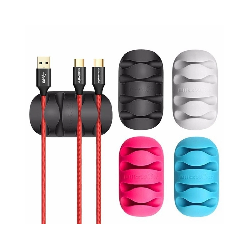 Mini organizer kabla BlitzWolf BW-PM2 (4-slotowy) wielokolorowy (4 sztuki)