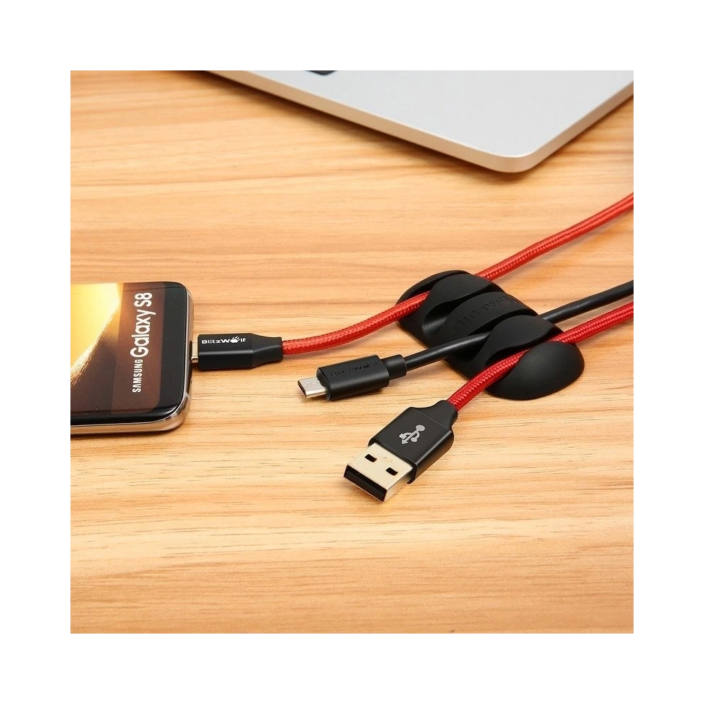 Mini organizer kabla BlitzWolf BW-PM2 (4-slotowy) wielokolorowy (4 sztuki)