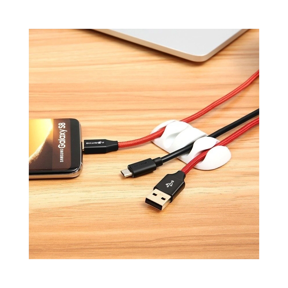 Mini organizer kabla BlitzWolf BW-PM2 (4-slotowy) wielokolorowy (4 sztuki)