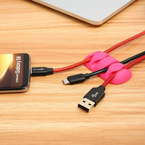 Buy Mini Cable Organizer BlitzWolf BW-PM2 (4-slotowy) wielokolorowy (4 sztuki) - BLZ039 - {ean13} - Home Screen Store Europe