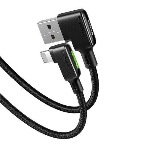 Kup Kabel kątowy Mcdodo CA-7511 USB-A / Lightning, 1,8m (schwarz) - MDD196 - {ean13} - Sklep Home Screen
