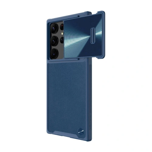 Kup Case Nillkin CamShield Leather Samsung Galaxy S23 Ultra (blau) - NLK1360 - {ean13} - Sklep Home Screen