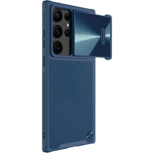 Kup Etui Nillkin CamShield Leather Samsung Galaxy S23 Ultra (modré) - NLK1360 - {ean13} - Sklep Home Screen