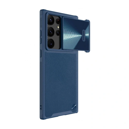 Kup Case Nillkin CamShield Leather Samsung Galaxy S23 Ultra (blau) - NLK1360 - {ean13} - Sklep Home Screen