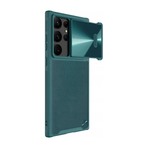 Kup Case Nillkin CamShield Leather Samsung Galaxy S23 Ultra (grün) - NLK1361 - {ean13} - Sklep Home Screen
