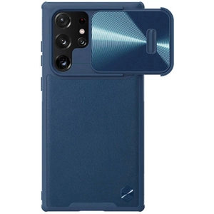 Kup Case Nillkin CamShield Leather Samsung Galaxy S22 Ultra (blau) - NLK1363 - {ean13} - Sklep Home Screen