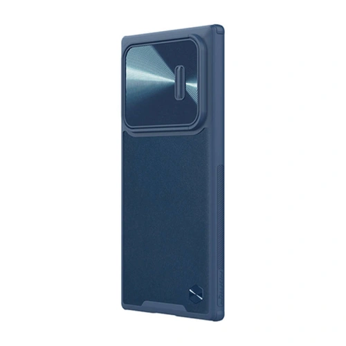 Kup Case Nillkin CamShield Leather Samsung Galaxy S22 Ultra (blau) - NLK1363 - {ean13} - Sklep Home Screen
