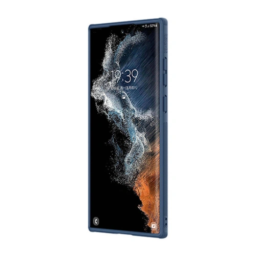 Kup Nillkin Samsung Carcasă CamShield Leather Galaxy S22 Ultra (albastru) - NLK1363 - {ean13} - Sklep Home Screen
