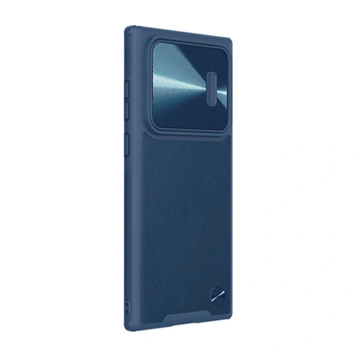 Kup Nillkin Samsung Carcasă CamShield Leather Galaxy S22 Ultra (albastru) - NLK1363 - {ean13} - Sklep Home Screen