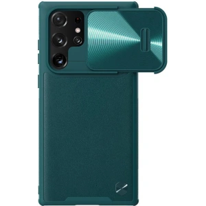 Kup Case Nillkin CamShield Leather Samsung Galaxy S22 Ultra (grün) - NLK1364 - {ean13} - Sklep Home Screen
