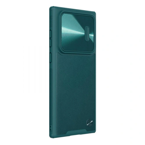 Kup Nillkin Samsung Carcasă CamShield Leather Galaxy S22 Ultra (verde) - NLK1364 - {ean13} - Sklep Home Screen