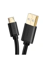 Kábel micro USB UGREEN QC 2.0 2A 1.5m (fekete)