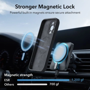 Buy ESR Cloud HaloLock MagSafe Apple iPhone 15 Pro Max Black - ESR745 - {ean13} - Home Screen Store Europe