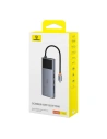 Kup Adaptér 10w1 Baseus Metal Gleam II Series USB-C / HDMI, USB-A (10Gbps), 2xUSB-A, USB-C, USB-C (PD), RJ45, SD/TF, mini-jack 3,5mm - BSU4772 - {ean13} - Sklep Home Screen
