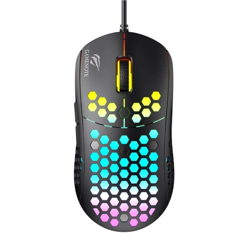 Buy Havit MS1032 RGB wired mouse, 800-6400 DPI (black) - HVT244 - {ean13} - Home Screen Store Europe