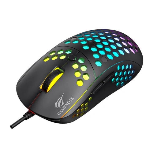 Buy Havit MS1032 RGB wired mouse, 800-6400 DPI (black) - HVT244 - {ean13} - Home Screen Store Europe