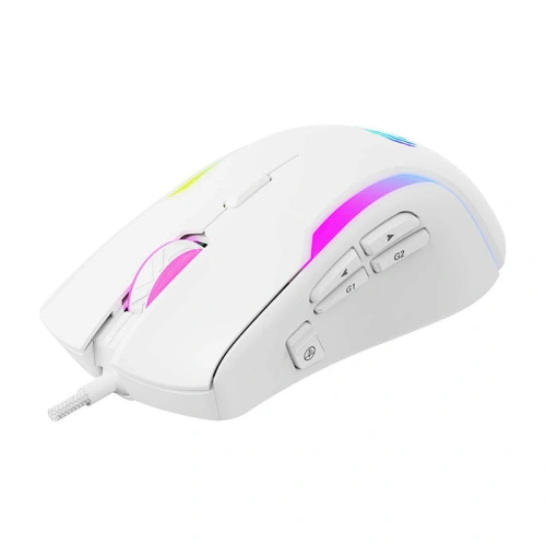 Buy Havit MS1033 RGB wired mouse, 800-8000 DPI (white) - HVT245 - {ean13} - Home Screen Store Europe