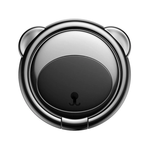 Kup Ringhalter Baseus Bear für das Telefon (schwarz) - BSU500BLK - {ean13} - Sklep Home Screen