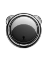 Uchwyt pierścień, ring holder Baseus Bear pentru telefon (negru)