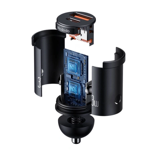 Kup Auto-Ladegerät Mcdodo CC-2320 USB-A, USB-C, 30W (schwarz) - MDD205 - {ean13} - Sklep Home Screen